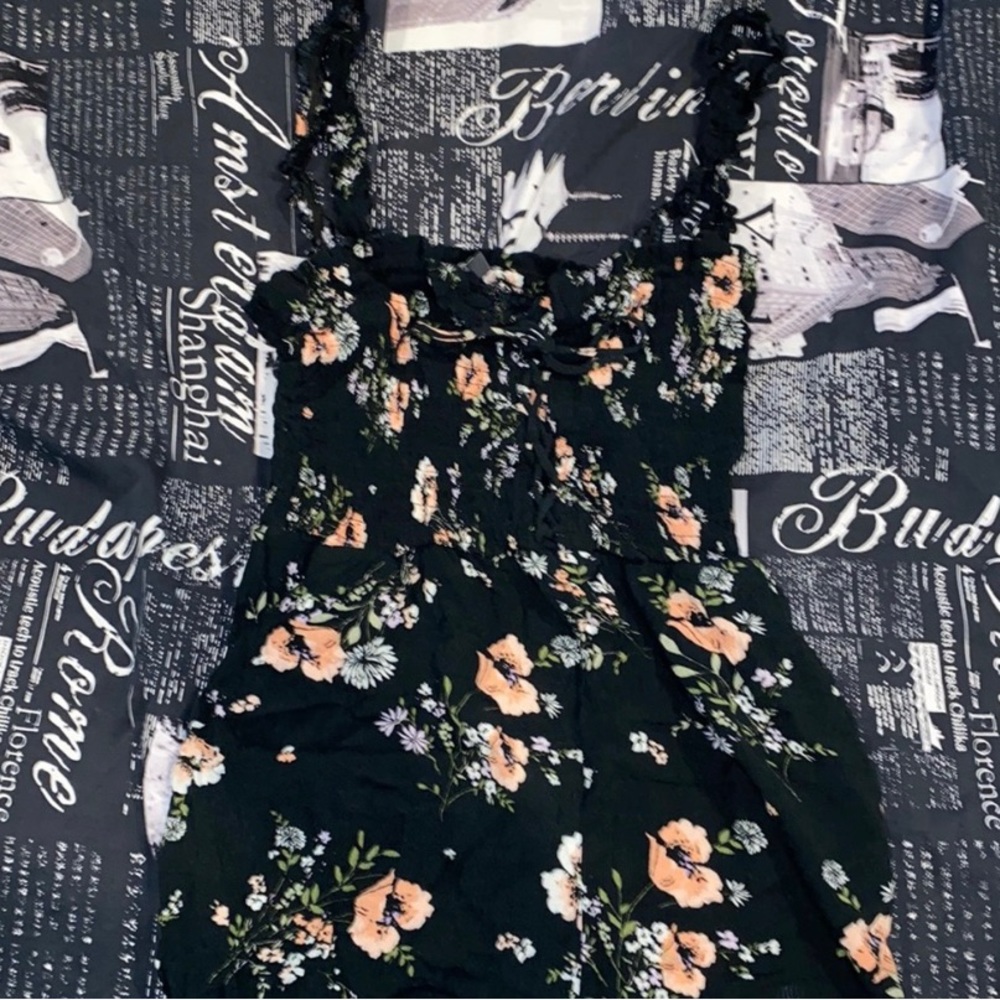 Floral Romper for Teen Girl